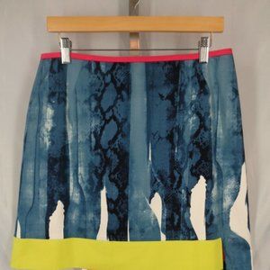 T Tahari Borage Great Falls Asymmetrical Skirt, Size 8